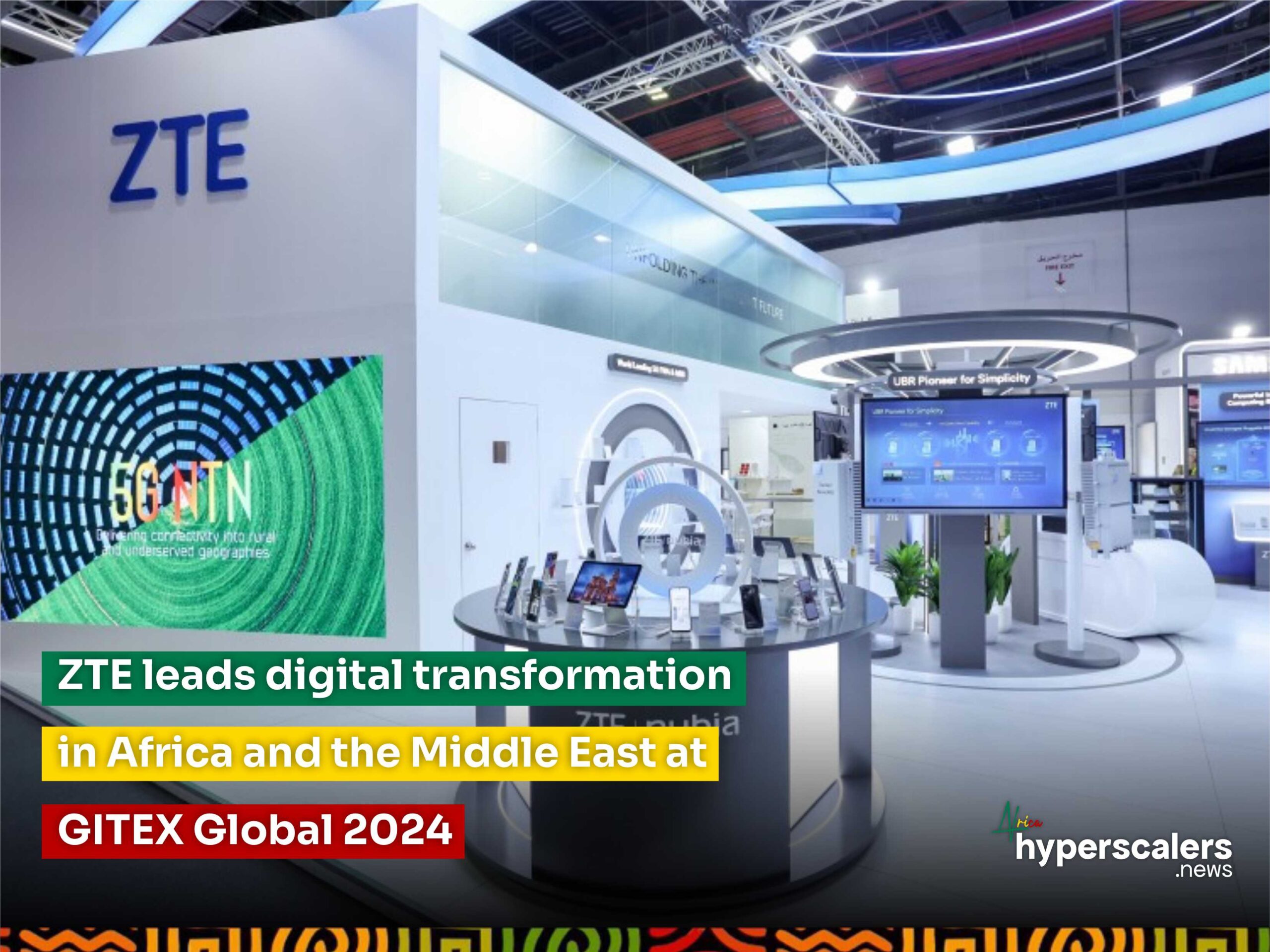 Read more about the article ZTE leads digital transformation in Africa and the Middle East at GITEX Global 2024