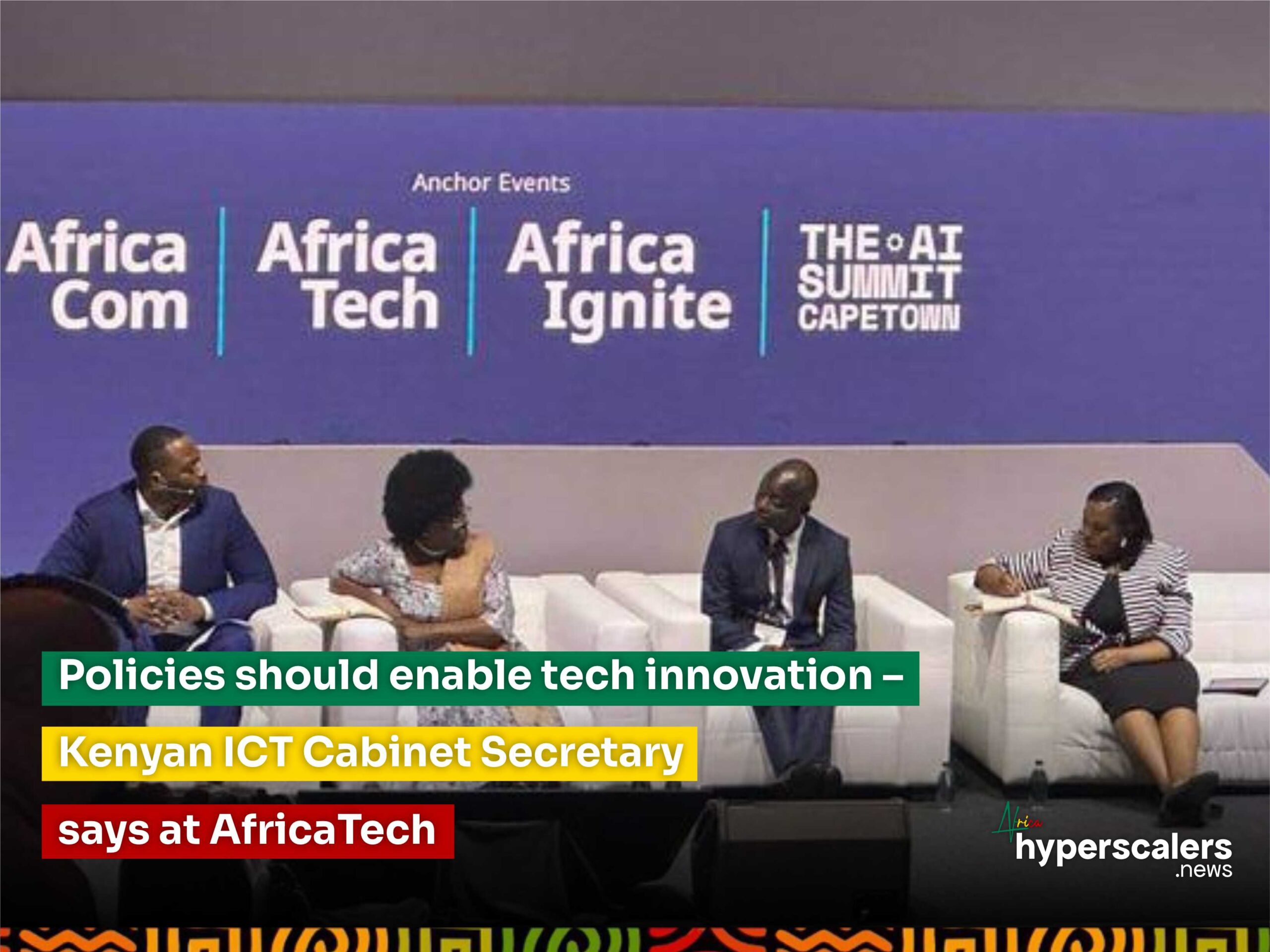 You are currently viewing Policies should enable tech innovation – Kenyan ICT Cabinet Secretary says at AfricaTech