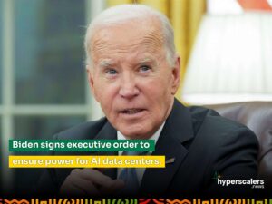 Read more about the article Biden signs executive order to ensure power for AI data centers