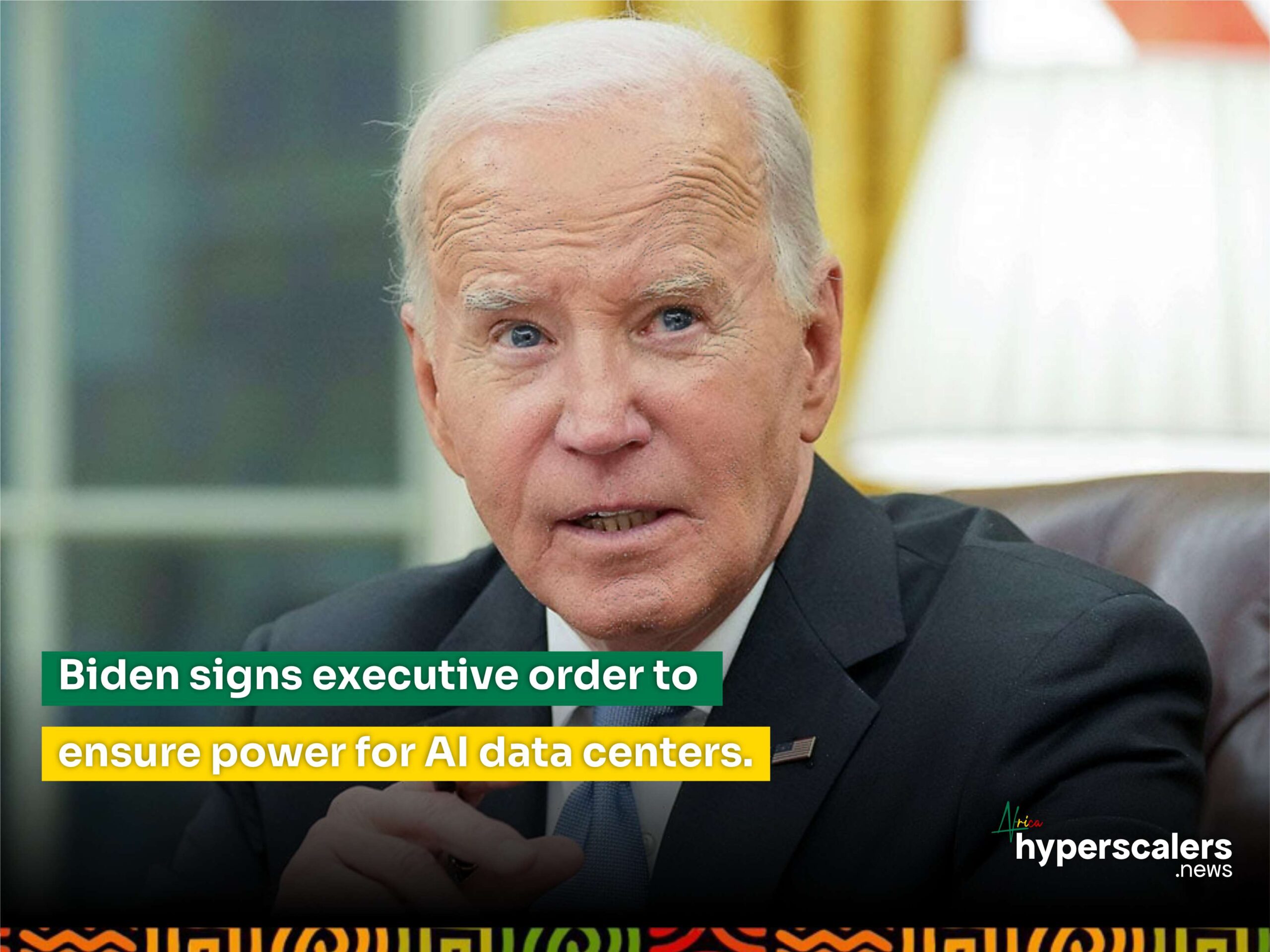 You are currently viewing Biden signs executive order to ensure power for AI data centers