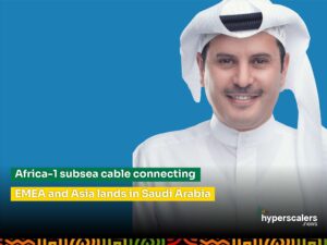 Africa-1 subsea cable connecting EMEA and Asia lands in Saudi Arabia