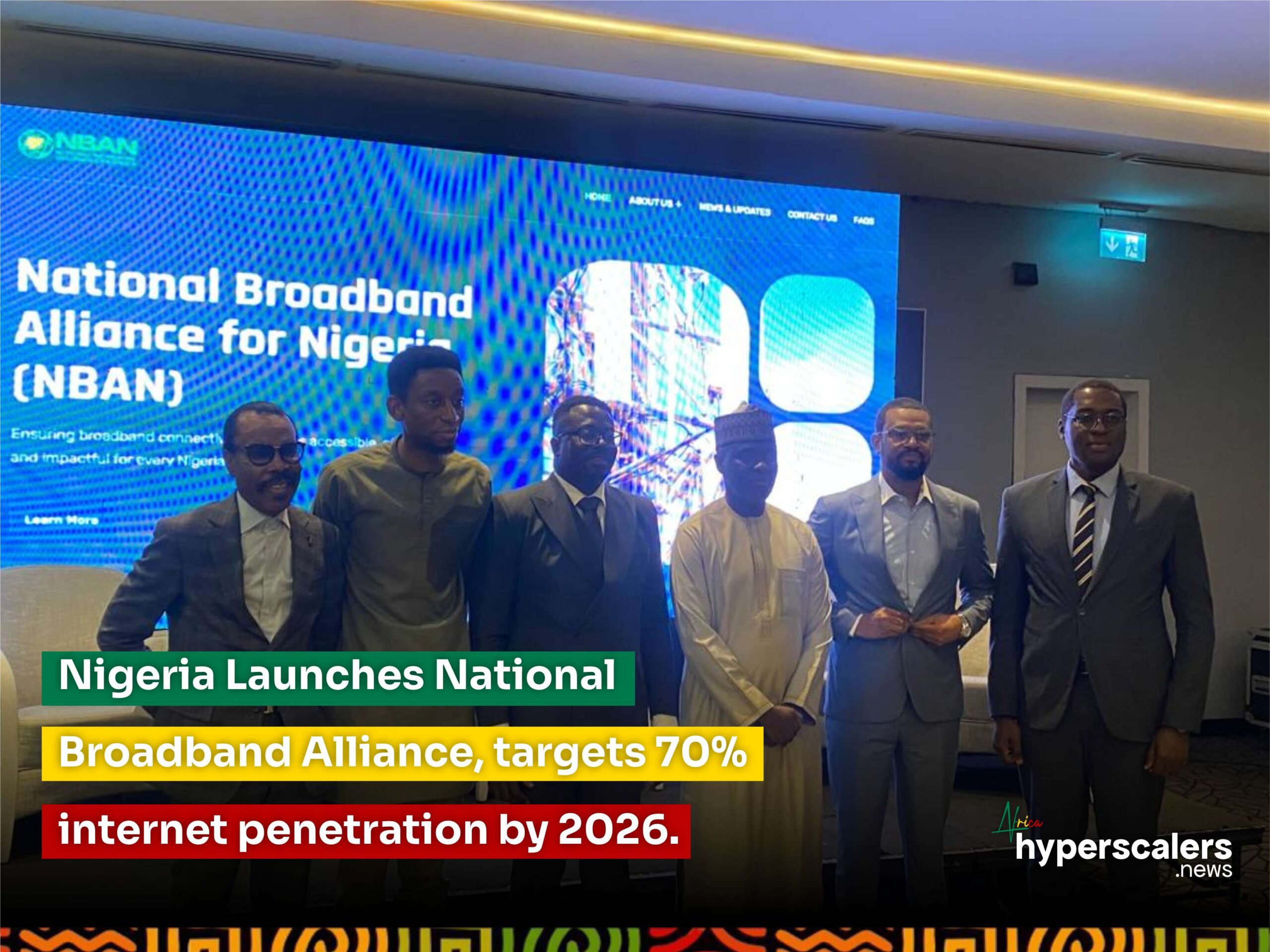 Read more about the article Nigeria launches Broadband Alliance, targets 70% internet penetration by 2026.