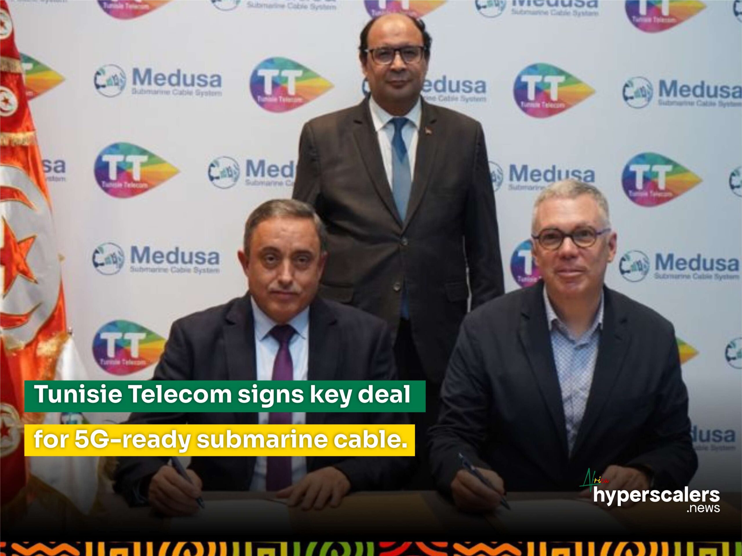 Read more about the article Tunisie Telecom signs key deal for 5G-ready submarine cable.