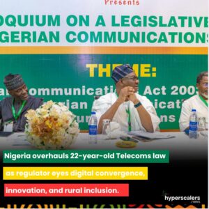 Read more about the article Nigeria overhauls 22-year-old Telecoms law as regulator eyes digital convergence, innovation, and rural inclusion.