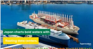 Read more about the article Japan charts bold waters with floating data centers.