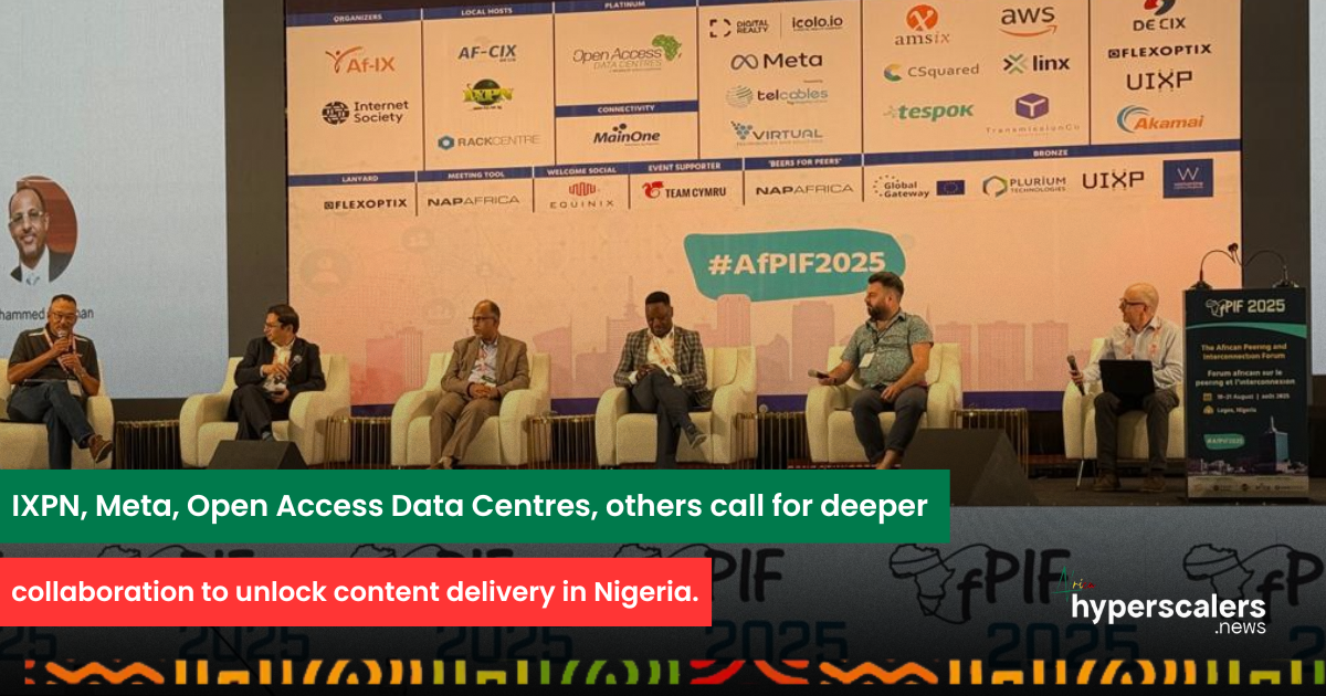 You are currently viewing IXPN, Meta, Open Access Data Centres, others call for deeper collaboration to unlock content delivery in Nigeria.