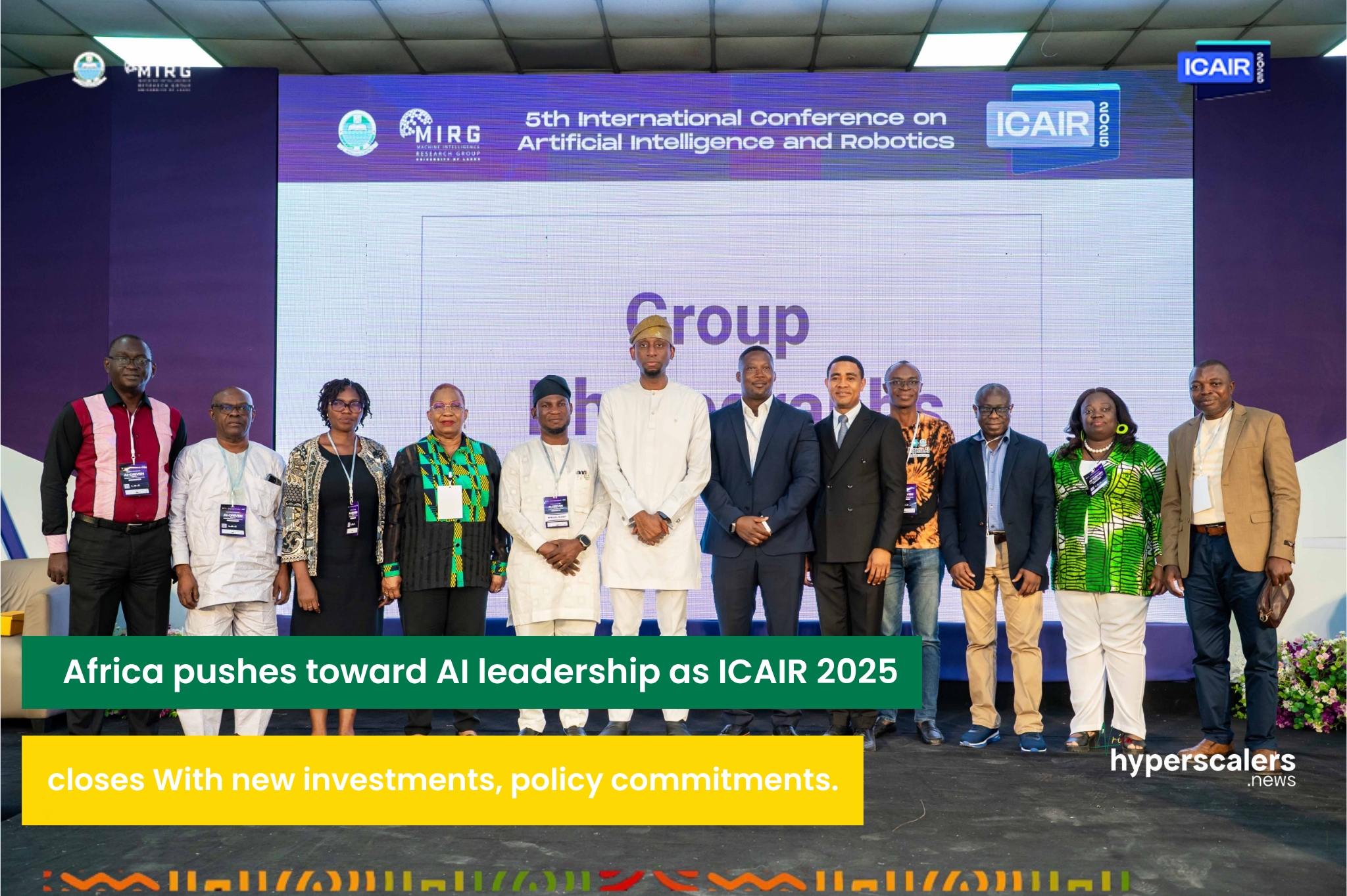 You are currently viewing Africa pushes toward AI leadership as ICAIR 2025 closes With new investments, policy commitments.