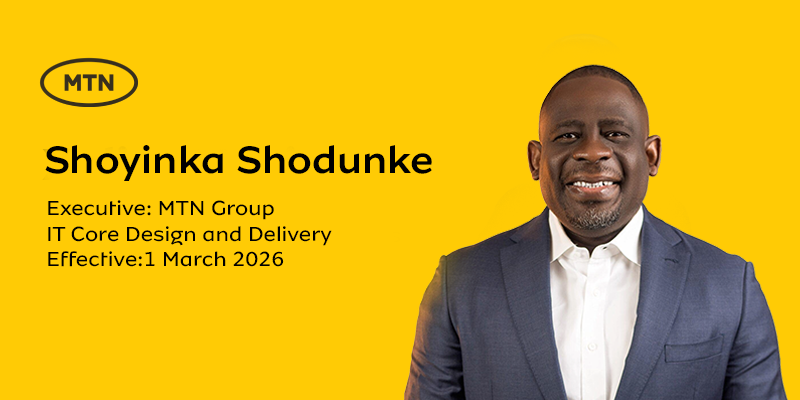 You are currently viewing MTN reworks its IT core with Shodunke appointment as AI demands rise cross Africa