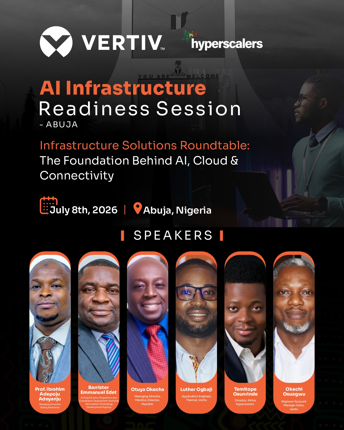 You are currently viewing Vertiv and Africa Hyperscalers to host Abuja Infrastructure Solutions Roundtable on AI, Cloud and Connectivity Readiness