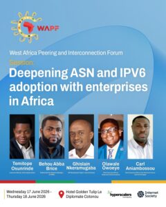 Read more about the article West Africa Peering Forum panel calls for Policy clarity, Resilience and Open Internet Ecosystems